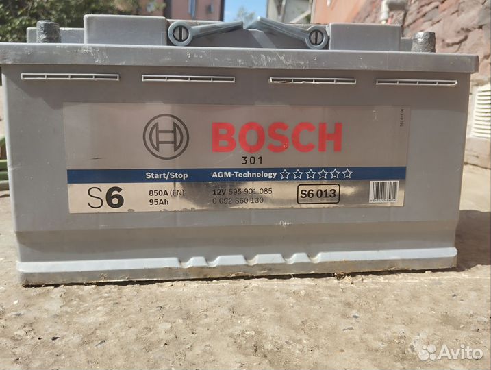 Автомобильный аккумулятор Bosch s6