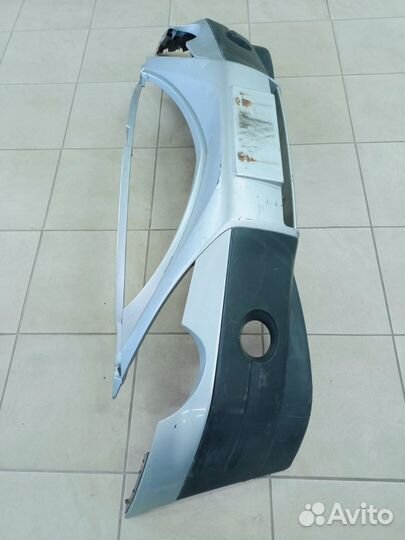 Бампер передний SsangYong Актион 2008г. серый б/у