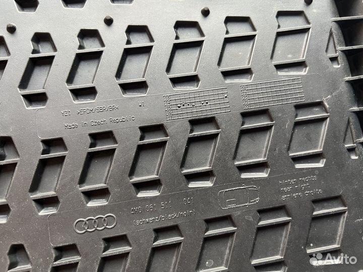 Ковры салона audi Q7 4M - оригинал