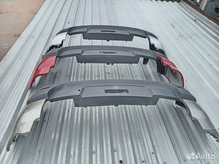 Peugeot 3008 бампер задний с клыками