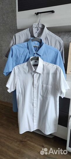 Рубашка школьная для мальчика, 140-146, 152-158