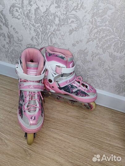 Роликовые коньки детские раздвижные