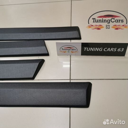 Накладки низа дверей шагрень ваз 2110-11- 12