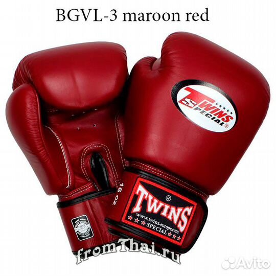 Боксерские перчатки Twins и Fairtex
