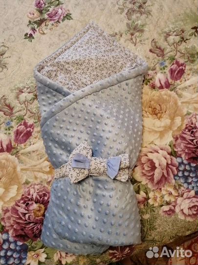 Конверт-одеяло на выписку весна - лето-осень