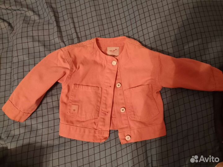 Джинсовая куртка для девочки