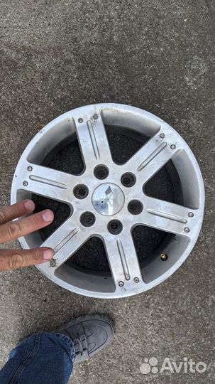 Диски R17 4шт. с Паджеро 4