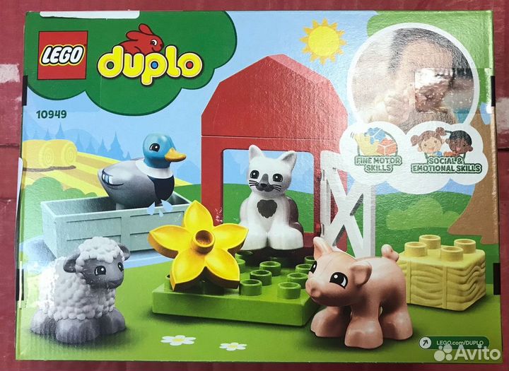 Набор Lego duplo 10949 Уход за животными на ферме