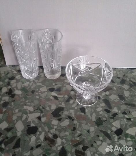 Креманка хрусталь