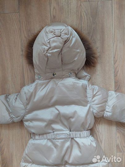 Пуховик бежевый Nels