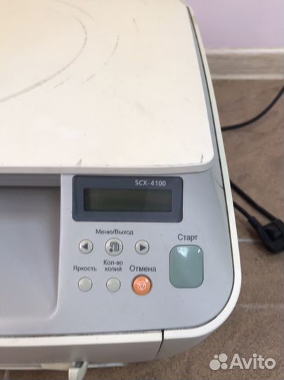 Принтер лазерный мфу Samsung SCX-4100 не рабочий