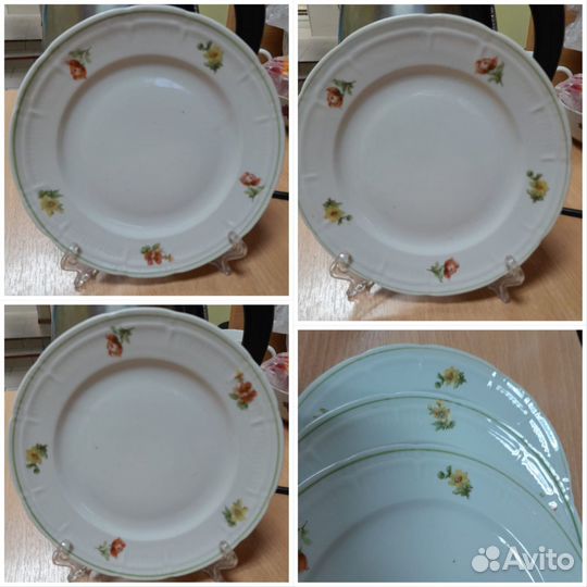 Фарфоровая посуда СССР Вербилки