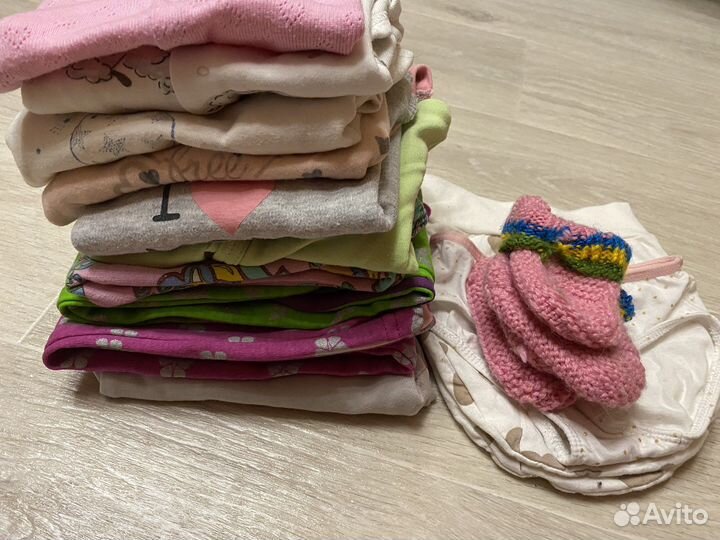 Вещи детакие пакктом 56-68