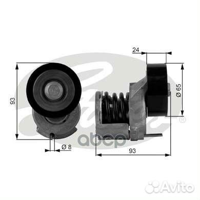 Ролик натяжной приводного ремня T38439 Gates