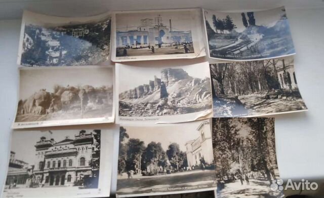 Карточка кисловодск 1935-1937г фотография старинна