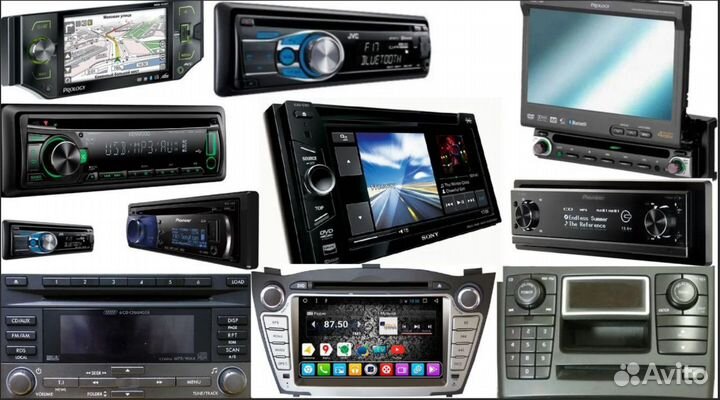 Ремонт автомагнитол, усилителей, сабвуферов