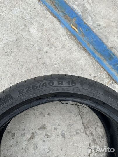 Continental ContiSportContact 5 SSR 225/40 R19 и 255/35 R19