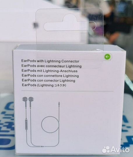 Наушники apple EarPods Lightning оригинал