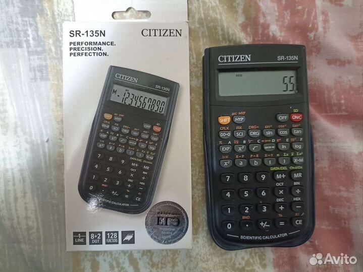 Калькулятор citizen SR-135N