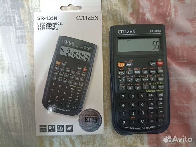 Калькулятор citizen SR-135N