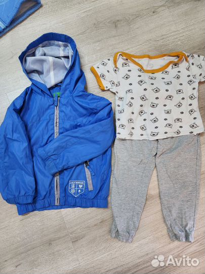 Вещи пакетом на мальчика 80, 86, 92