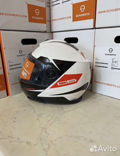 Schuberth C5 eclipse red