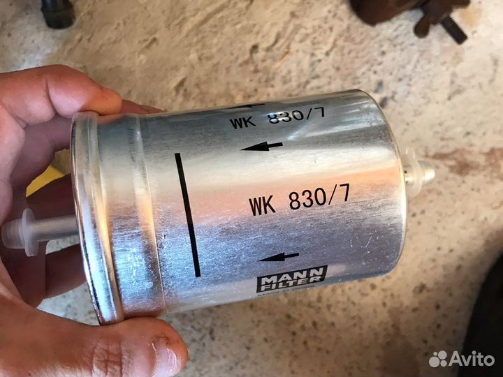 WK830/7 фильтр топливный mann