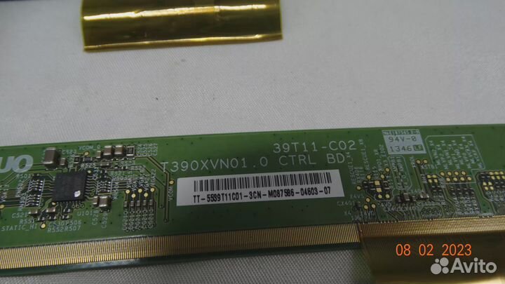 T390XVN01.0 ctrl BD 39T11-C02 T390XVN01.0 XL BD 39