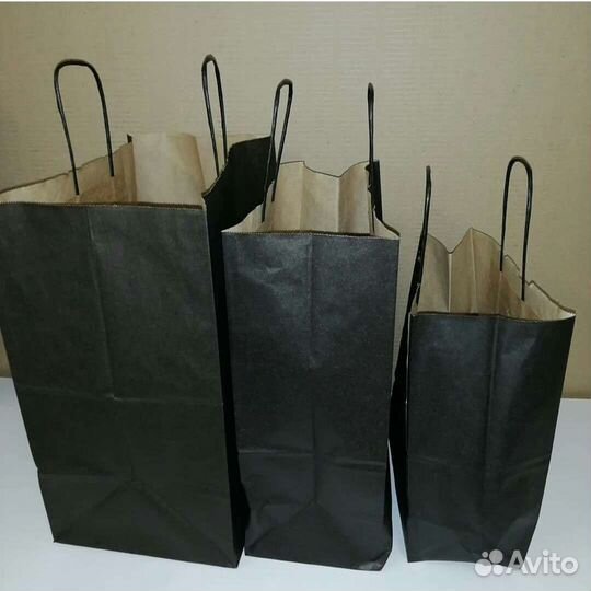 Крафтовые пакеты