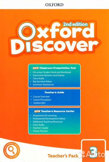 Discover oxford 3 (2nd edition) Teacher's pack
