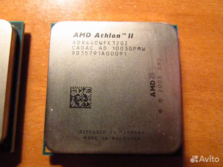 Процессоры AMD Athlon II X3 445 и 440 AM3 сокет