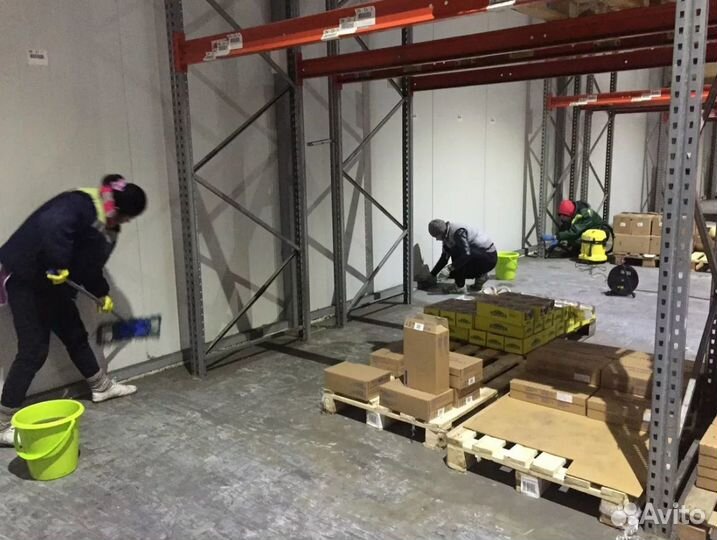 Клининг Генеральная уборка Офиса Склада Цеха