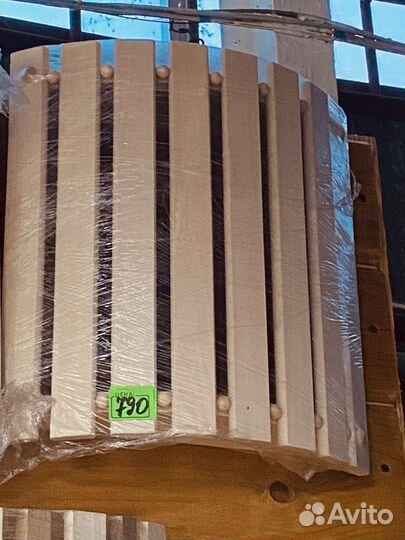 Абажур для бани и сауны настенный угловой