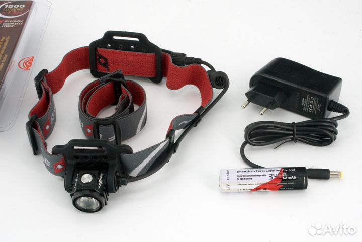 Налобный фонарь морозостойкий