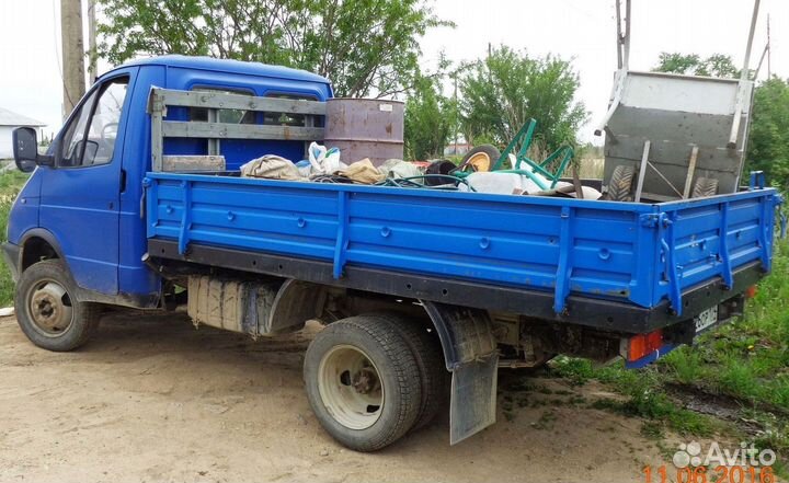 Вывоз мусора на газели