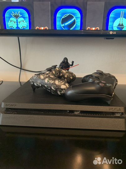 Sony playstation 4 ps4 1tb с играми