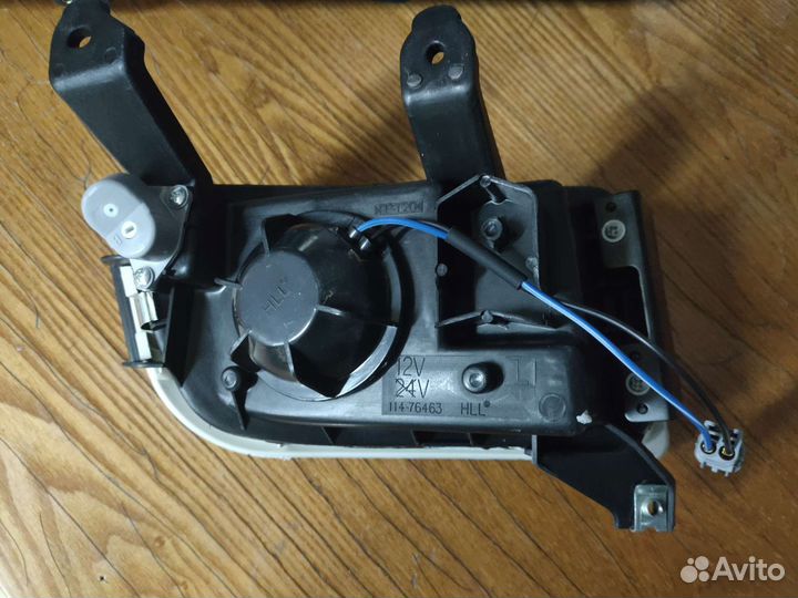 Noah50.противотуманки на бампер