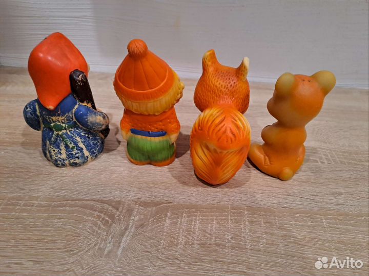 Детские игрушки резиновые СССР