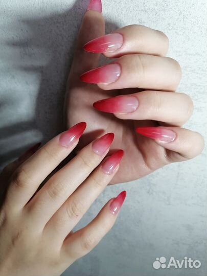 Аппаратный маникюр, укрепление, гель лак