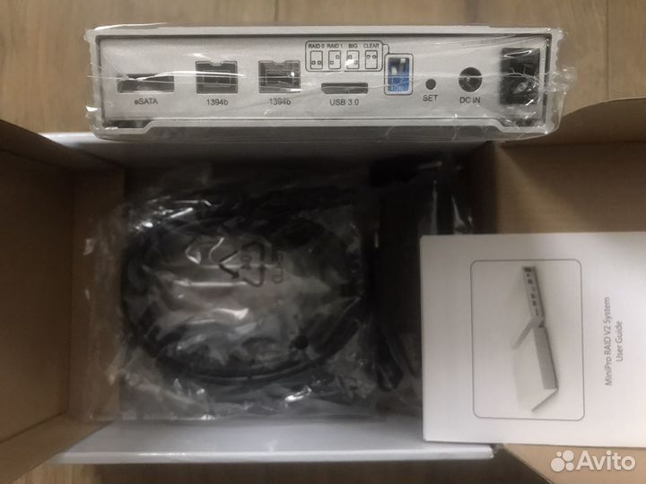 Внешний диск Oyen DAS с рейдом 2x2.5” SATA HDD/SSD