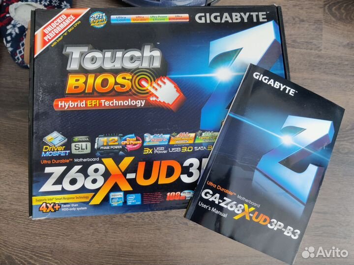 Материнская плата gigabyte ga z68x ud3p 3b