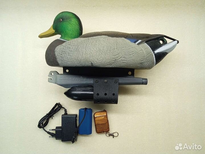 Махокрыл чучела уток плавают сами