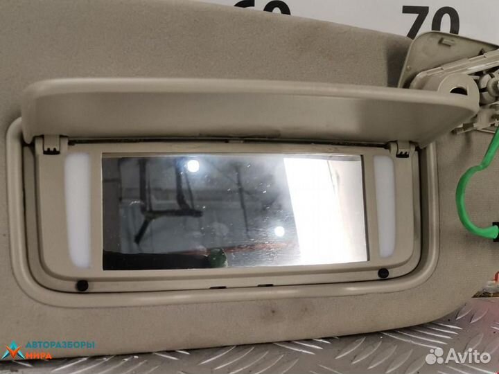 Козырек солнцезащитный Volvo S60 рест. 2006