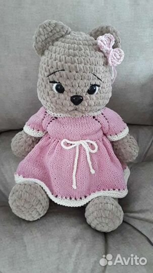 Мишка Тедди большая рост 46 см