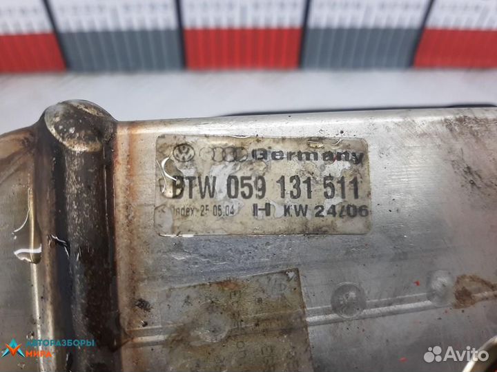 Охладитель EGR / Радиатор EGR Audi A6 4F/C6 2007