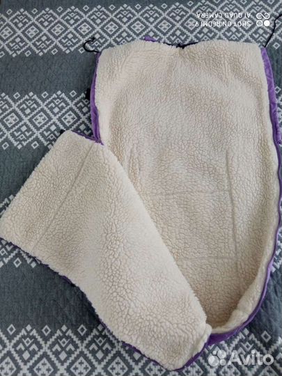 Конверт в коляску зима