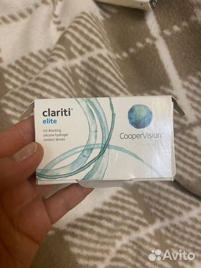 Контактные линзы CooperVision clarity elite -1,50