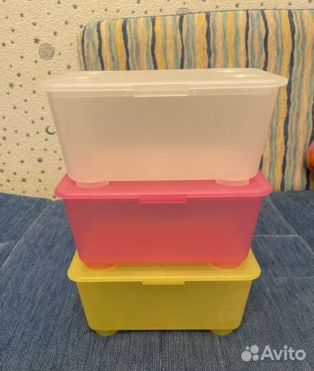 Контейнеры органайзеры глис Икея IKEA