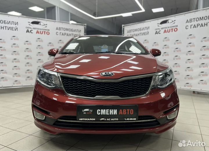 Kia Rio 1.6 AT, 2017, 97 500 км