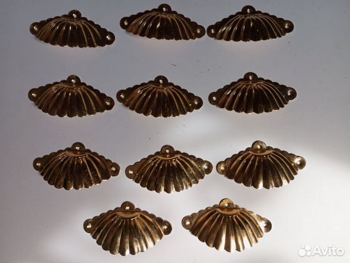 Ручка мебельная ракушка СССР